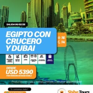 EGIPTO CON CRUCERO Y DUBAI
