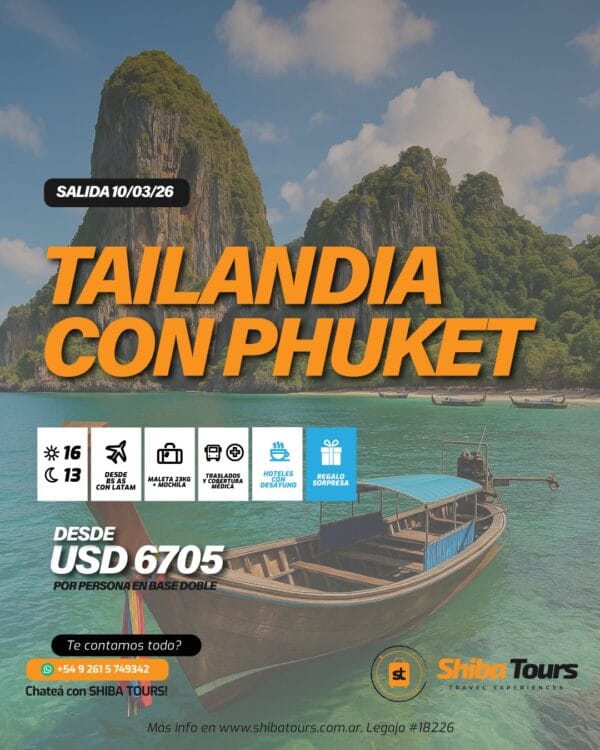TAILANDIA CON PHUKET