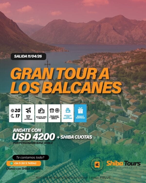 GRAN TOUR A LOS BALCANES