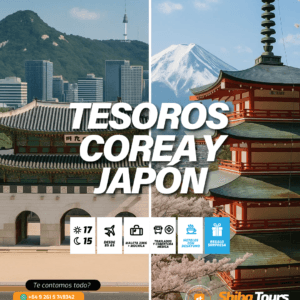 Viaje Tesoros Corea y Japon