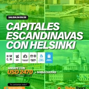 CAPITALES ESCANDINAVAS CON HELSINKI