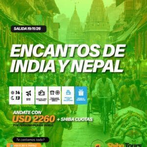 ENCANTOS DE INDIA Y NEPAL