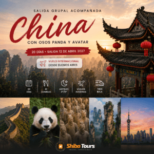 VIVI CHINA CON OSOS PANDAS Y AVATAR SALIDA 12 DE ABRIL 2027