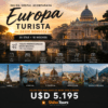 EUROPA TURISTA DESDE MENDOZA SALIDA 17/03/2027