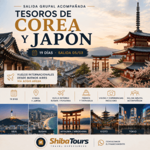 TESOROS DE COREA Y JAPON SALIDA 05/03