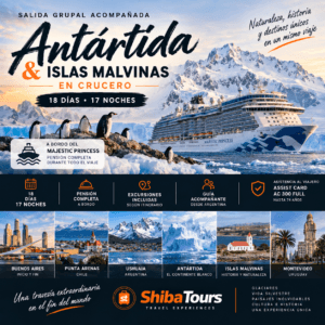 CRUCERO ANTÁRTIDA & ISLAS MALVINAS SALIDA 23/01/2027