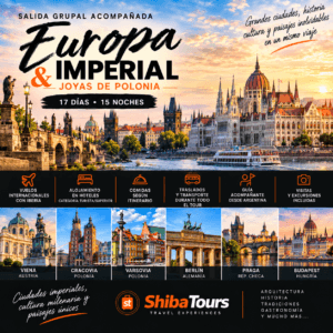 EUROPA IMPERIAL Y JOYAS DE POLONIA SALIDA 04/06/2027