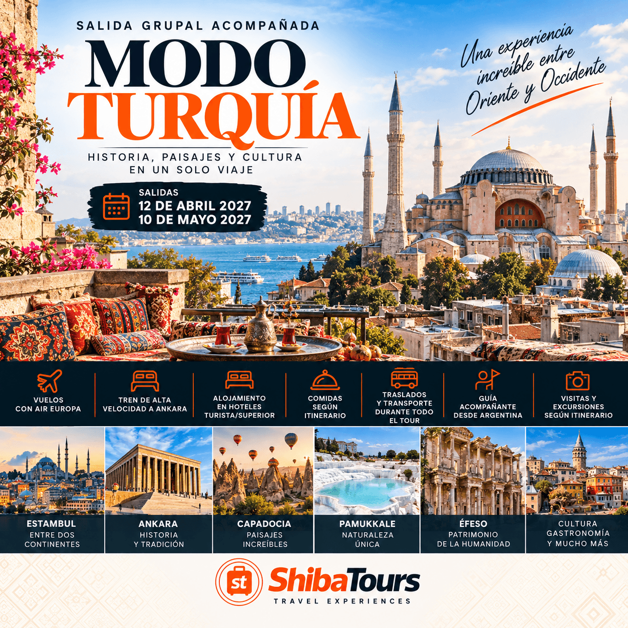 MODO TURQUIA SALIDAS 12/04/2027 Y 10/05/2027